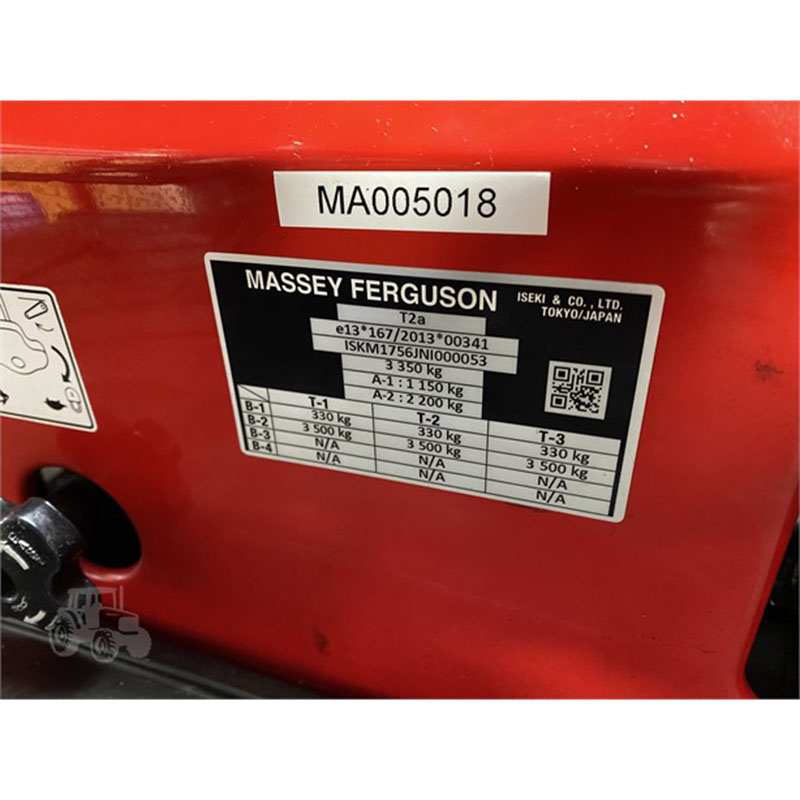 2022 Massey Ferguson 1755E - Image 3